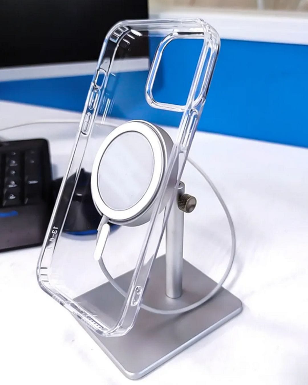Case Transparent Kompatibel mit MagSafe styleyourmobilephone