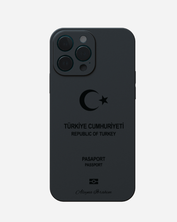HANDYHÜLLEN MIT REISEPASS - TÜRKEI- GRAVUR styleyourmobilephone