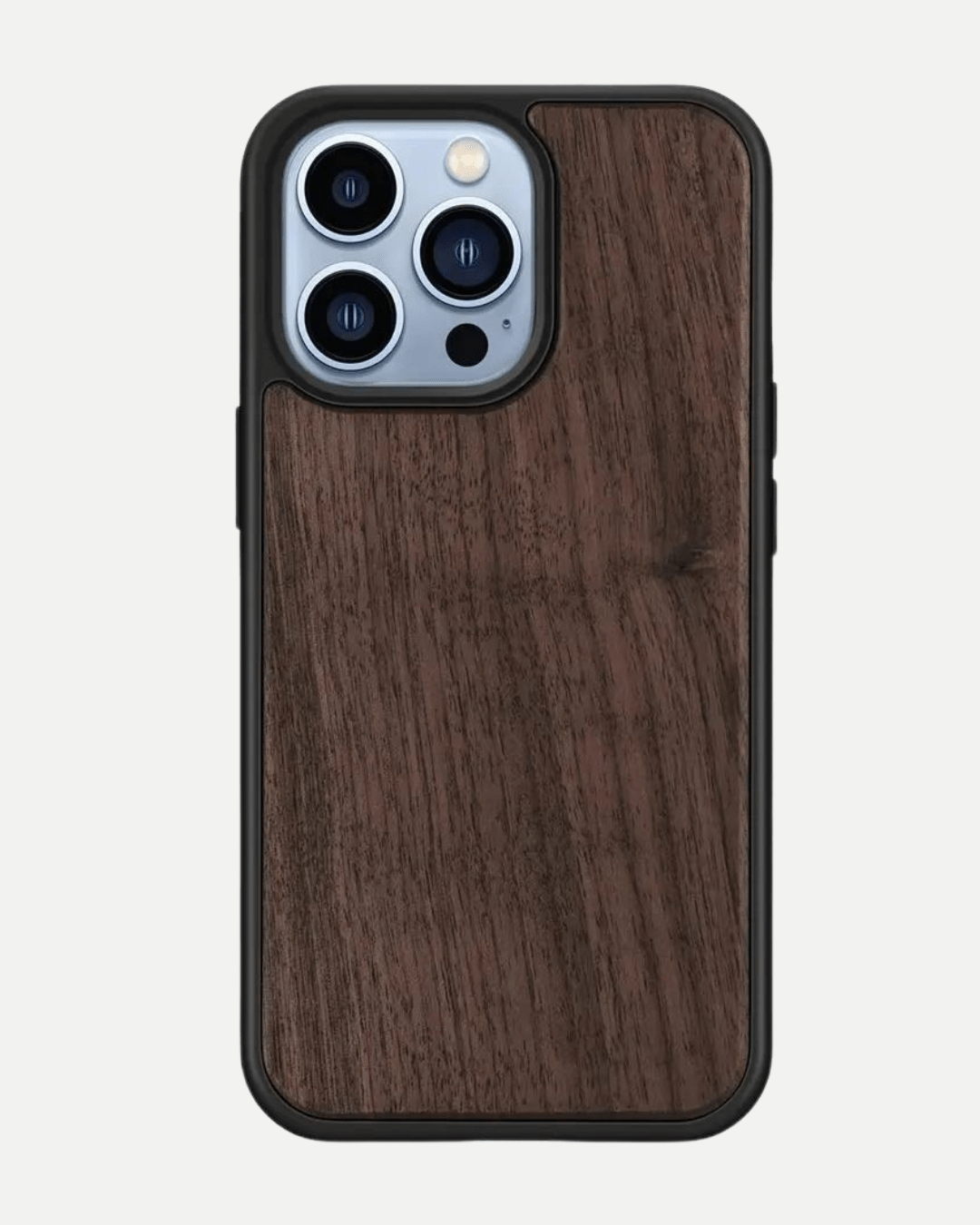 Holz Handyhülle iPhone Mahagoni + Gratis Schutzglas styleyourmobilephone