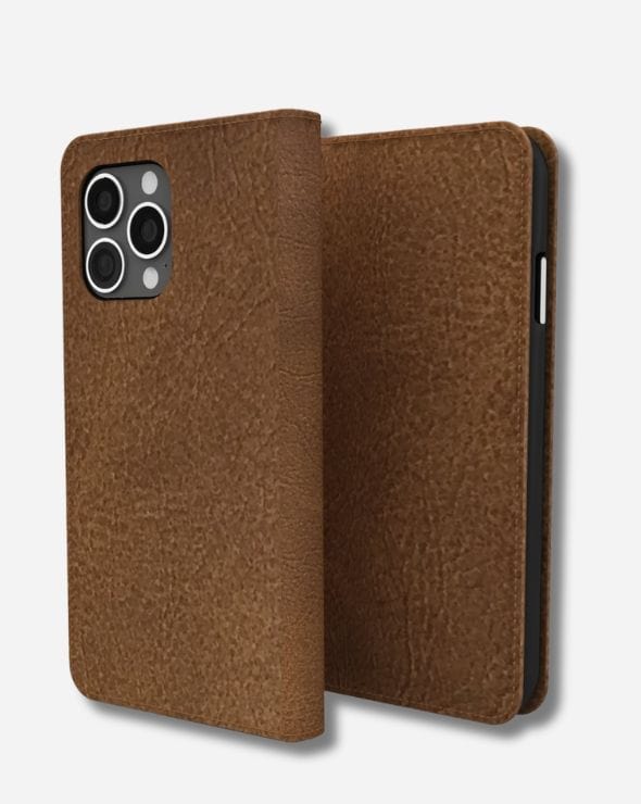 Iphone Klapphülle Schwarz Echt Leder styleyourmobilephone