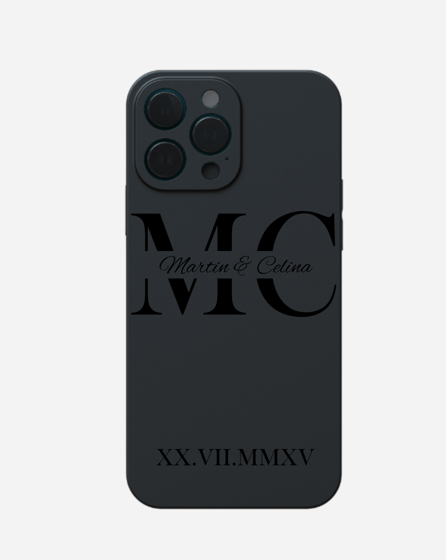 PARTNERHÜLLE MIT NAMEN & BUCHSTABEN - GRAVUR - styleyourmobilephone
