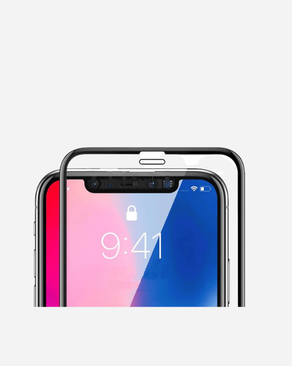 Schutzglas mit schwarzen Rand Full Cover iPhone(3 Stück) - styleyourmobilephone