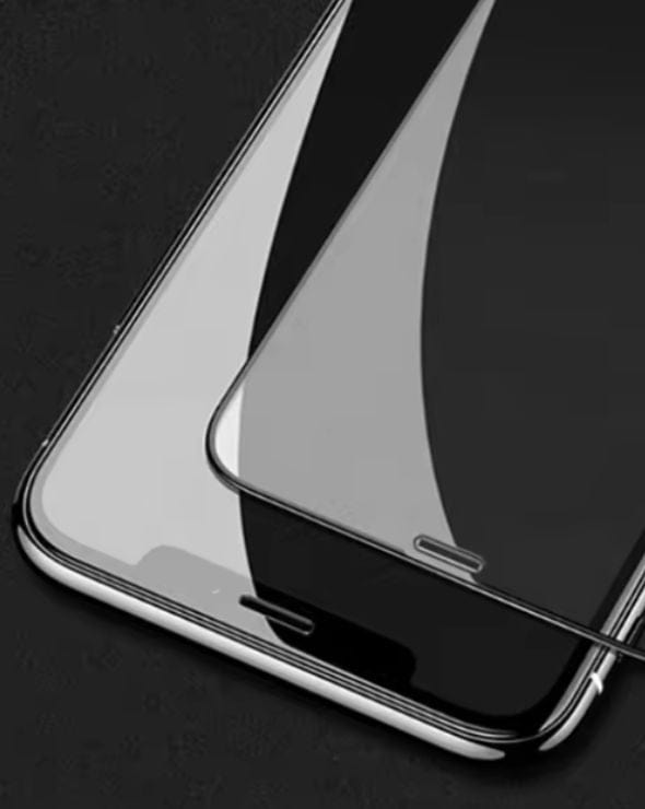 Schutzglas mit schwarzen Rand Full Cover iPhone(3 Stück)